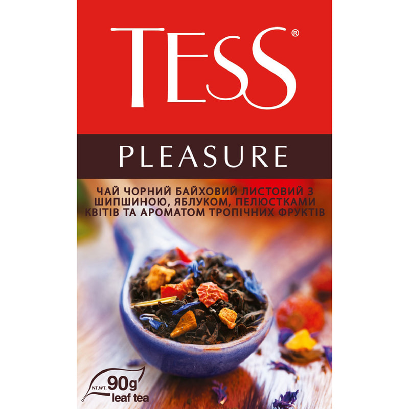 週末お値下げします。chestyチェスティ　Ｆｒｕｉｔｓ　Ｅｎｓｅｍｂｌｅ Чай чорний TESS (Тесс) Pleasure цейлонський байховий листовий з