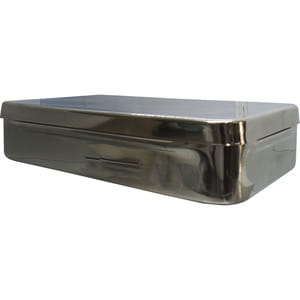 Контейнер для инструментов с крышкой без ручки размеры 260 x 150 x 50 мм артикул 45-0120-26 SURGIWELOMED 1 шт