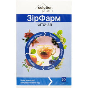 Зрение Фарм фиточай в фильтр-пакетах по 1,5 г 20 шт Solution Pharm