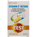 Вітаміни ZEST (Зест) Vitamin C Retard таблетки для покращення захисних сил організму та зміцнення імунітету упаковка 24 шт