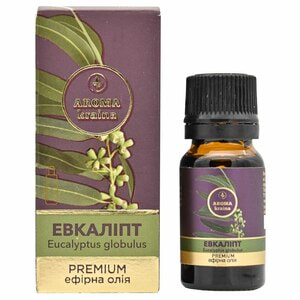Олія ефірна AROMA KRAINA (Арома країна) Premium (Преміум) Евкаліпт 10 мл