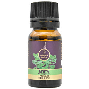 Масло эфирное AROMA KRAINA (Арома краина) Premium (Премиум) Мята 10 мл
