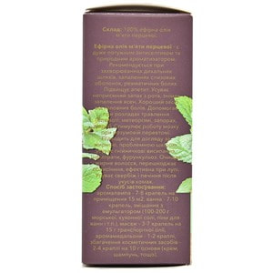 Масло эфирное AROMA KRAINA (Арома краина) Premium (Премиум) Мята 10 мл