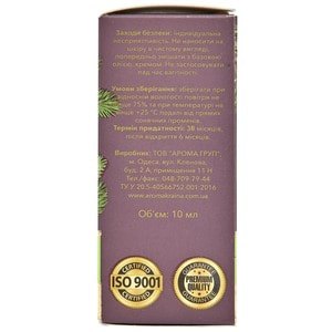 Масло эфирное AROMA KRAINA (Арома краина) Premium (Премиум) Пихта 10 мл
