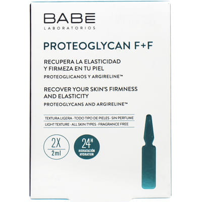 Ампулы-концентрат для лица BABE LABORATORIOS (Бабе Лабораториос) Proteoglycan F+F с вираженным антивозрастным эффектом по 2 мл 2 шт