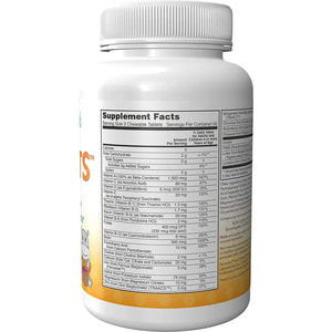 Комплекс для детей NOW (Нау) Kid Vits Berry (Кид Витс) ягодный взрыв таблетки жевательные флакон 120 шт