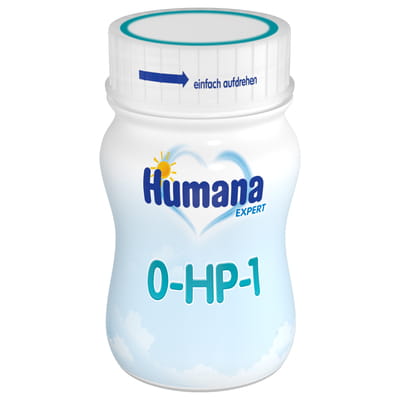 Смесь молочная детская HUMANA (Хумана) 0-HP-1 Эксперт Гипоаллергенная жидкая с рождения 90 мл