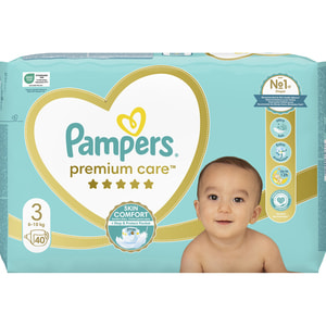 Підгузки для дітей PAMPERS Premium Care (Памперс Преміум) Midi (міді) 3 від 6 до 10 кг 40 шт