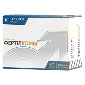 Фертил комби капсулы диетическая добавка упаковка 30 шт