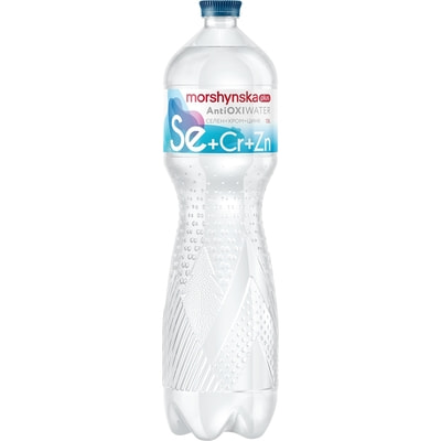 Вода минеральная Моршинская Plus AntiOxiwater Селен+Хром+Цинк негазированная 1,5 л