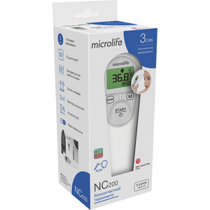 Термометр медицинский электронный Microlife (Микролайф) модель NC 200 бесконтактный 1 шт