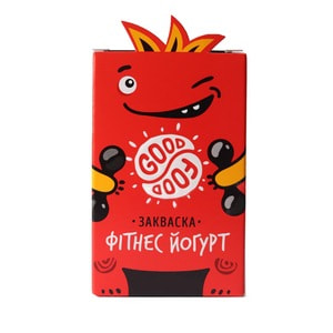 Закваска бактеріальна Good Food (Гуд Фуд) Фитнес Йогурт 5 пакетів