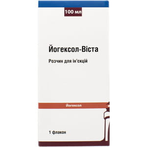 Йогексол-Виста р-р д/ин. 350мг йода/мл фл. 100мл №1***
