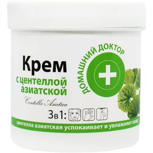 Крем для лица и тела Домашний Доктор с центеллой азиатской 3 в 1 250 мл