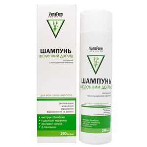 Шампунь для волос VAMAFARM (Вамафарм) для ежедневного ухода с экстрактом бамбука 250 мл