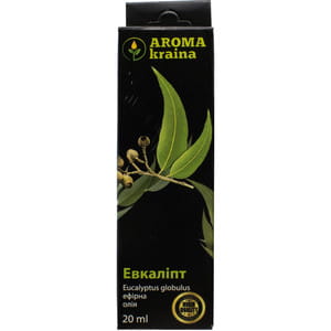 Масло эфирное AROMA KRAINA (Арома краина) Эвкалипт 20 мл