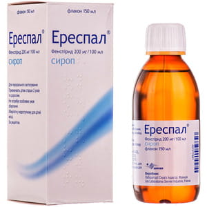 Ереспал сироп 200мг/100мл фл. 150мл