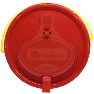 Контейнер для збору голок і медичних відходів DISPO (Діспо) з PP круглий ємкість 0,7 л