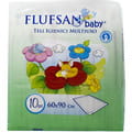 Пелюшки гігієнічні вбираючі для дітей FLUFSAN (Флуфсан) розмір 60 см х 90 см 10 шт