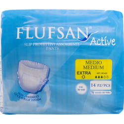 Подгузники-трусики для взрослых FLUFSAN (Флуфсан) Active Medium размер M (40-70 кг, 70-100см) 14 шт