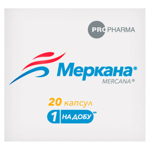 Меркана диетическая добавка капсулы упаковка 20 шт