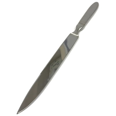 Нож ампутационный по Langenbeck большой, артикул 16.1186 SURGIWELOMED
