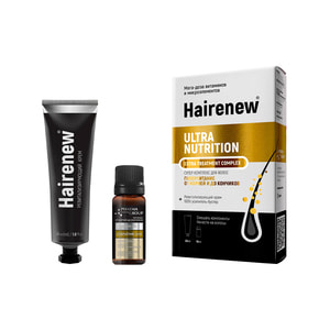 Інноваційний комплекс для волосся HAIRENEW (Хеанью) Гіперживлення від корнів до кінчиків 30 мл + 10 мл