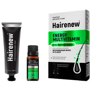 Інноваційний комплекс для волосся HAIRENEW (Хеанью) Вітамінізація на 30 днів 30 мл + 10 мл