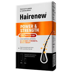 Инновационный комплекс для волос HAIRENEW (Хеанью) 3D-эффект прочность, блеск, объем 30 мл + 10 мл