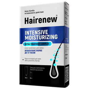 Інноваційний комплекс для волосся HAIRENEW (Хеанью) Аква-бомба миттєвої дії 30 мл + 10 мл