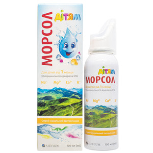 Морсол Детям спрей назальный изотонический для детей баллон 100 мл