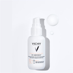Флюид для лица VICHY (Виши) Капиталь Cолей против фотостарения кожи солнцезащитный SPF 50 40 мл