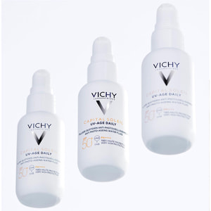 Флюид для лица VICHY (Виши) Капиталь Cолей против фотостарения кожи солнцезащитный SPF 50 40 мл