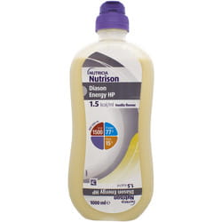 Продукт питания для специальных медицинских целей: энтеральное питание Nutrison Diason Energy HP (Нутризон Диазон ВП Энергия) со вкусом ванили 1000 мл