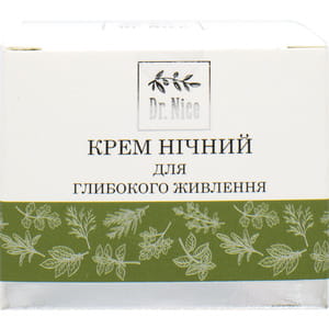 Крем для обличчя DR.NICE (Доктор Найс) для глубокого живлення нічний 30 мл