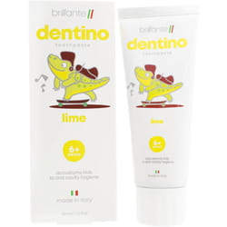 Зубна паста-гель для дітей BRILLANTE DENTINO (Бріллант Дентіно) Lime Junior з 6-ти років 50 мл