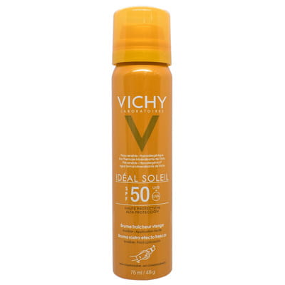 Спрей для обличчя VICHY (Віші) Ідеаль Солей сонцезахисний освіжаючий SPF 50 75 мл