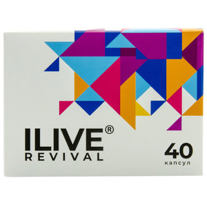 Айлив Ревайвал капсулы витаминный комплекс в комбинации с разными веществами упаковка 40 шт