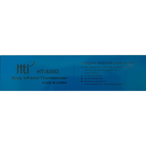 Термометр бесконтактный инфракрасный модель HT-820D пирометр Волес