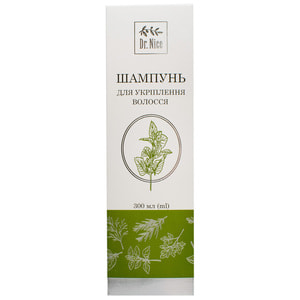 Шампунь для волосся DR.NICE (Доктор Найс) для зміцнення волосся 300 мл