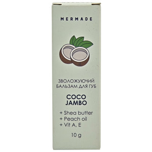 Бальзам для губ MERMADE (Мермейд) Coco Jambo увлажняющий 10 мл