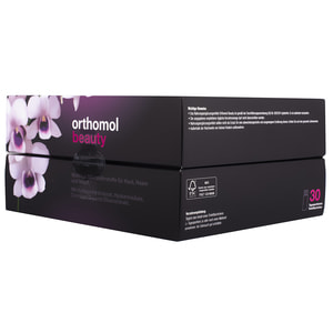 Ортомол Бьюти (Orthomol Beauty) витаминный комплекс для укрепления ногтей, роста здоровых волос и омоложения кожи флаконы на курс приема 30 дней