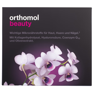 Ортомол Бьюти (Orthomol Beauty) витаминный комплекс для укрепления ногтей, роста здоровых волос и омоложения кожи флаконы на курс приема 30 дней