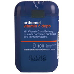 Ортомол Витамин С депо (Orthomol Vitamin C depo) таблетки для поддержки иммунной системы на курс приема 100 дней