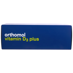 Ортомол Витамин Д3 Плюс (Orthomol Vitamin D3 Plus) капсулы для костного скелета и структуры костей на курс приема 60 дней
