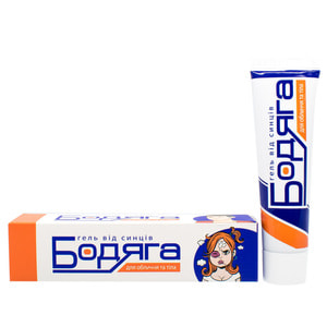 Гель для лица и тела Бодяга косметическая от синяков, ушибов и ухода за кожей 25 мл