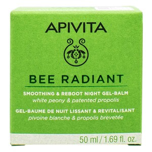 Гель-бальзам для лица APIVITA (Апивита) BEE RADIANT (Би радиант) для разглаживания и восстановления кожи ночной 50 мл