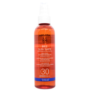 Масло для загара тела APIVITA (Апивита) BEE SUN SAFE (Би сан сейф) SPF30 200 мл