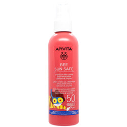 Лосьон для тела для детей APIVITA (Апивита) BEE SUN SAFE (Би сан сейф) солнцезащитный SPF 50 200 мл