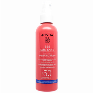 Спрей для обличчя і тіла APIVITA (Апівіта) BEE SUN SAFE (Бі сан сейф) сонцезахисний SPF 50 200 мл